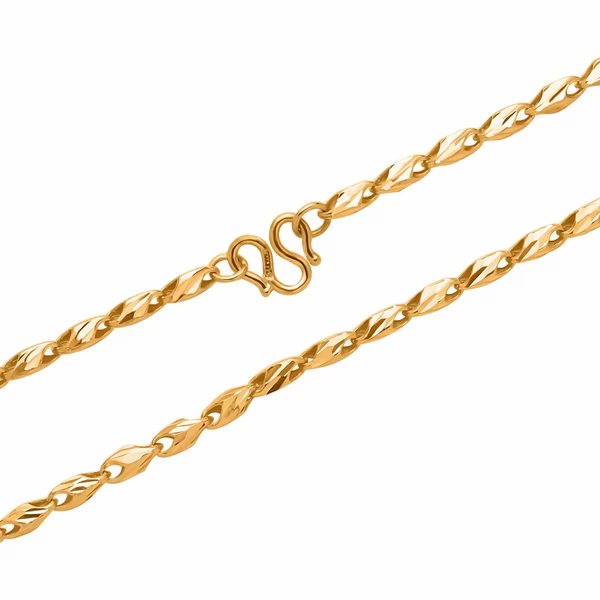 Chelae Link Necklace (24K)