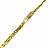 Round Diamond Bracelet (18K).