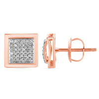 Diamond Stud Earrings (14K)