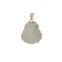 Jade Buddha Pendant (14K)