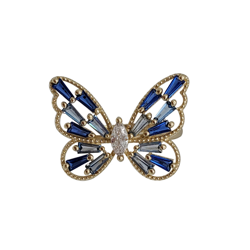 Fancy Butterfly Ring (14K)