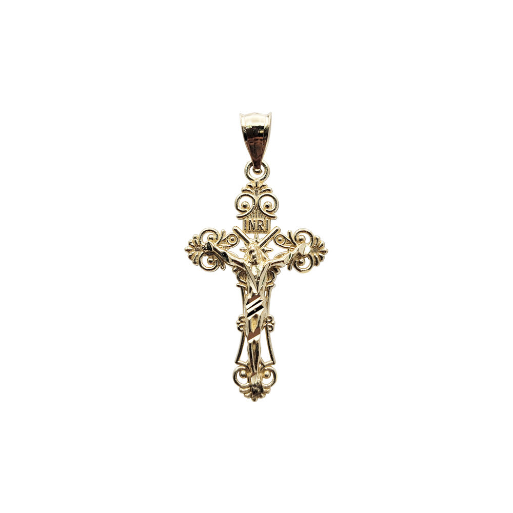 Jesus Cross Pendant (14K)