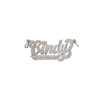 "CINDY " Name Plate (14K）