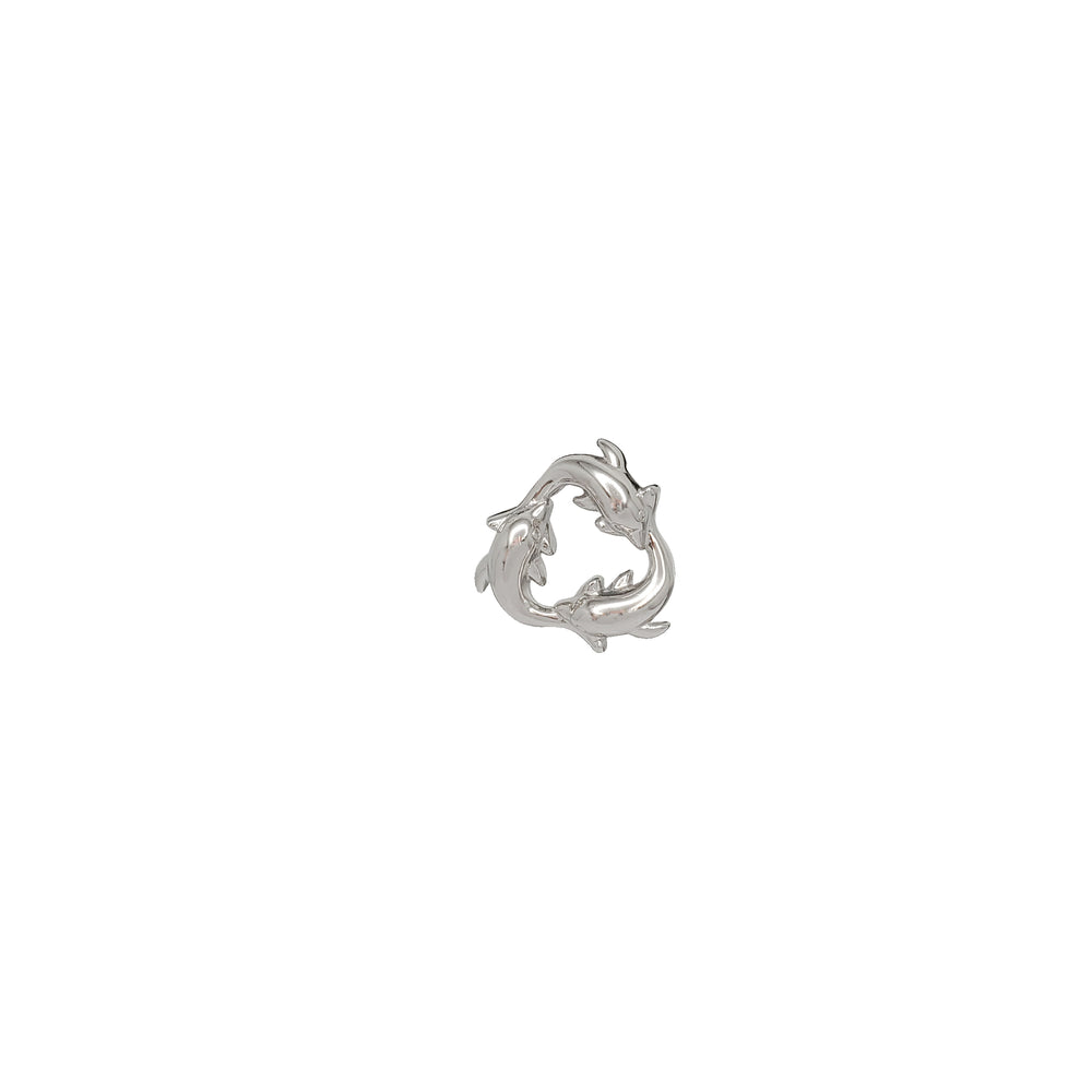 Dolphin Pendant (Silver)