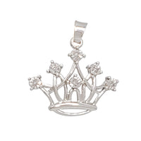 Diamond  Crown Pendant (10K)