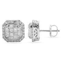 Diamond Stud Earrings (14K)