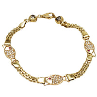 Fish Bismark Bracelet (14K).