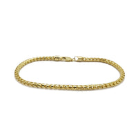 [2.7 mm] Solid Round Franco Bracelet (14K).