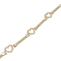 Heart Bismark Bracelet (14K).