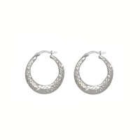 Hoop Earrings (Silver)