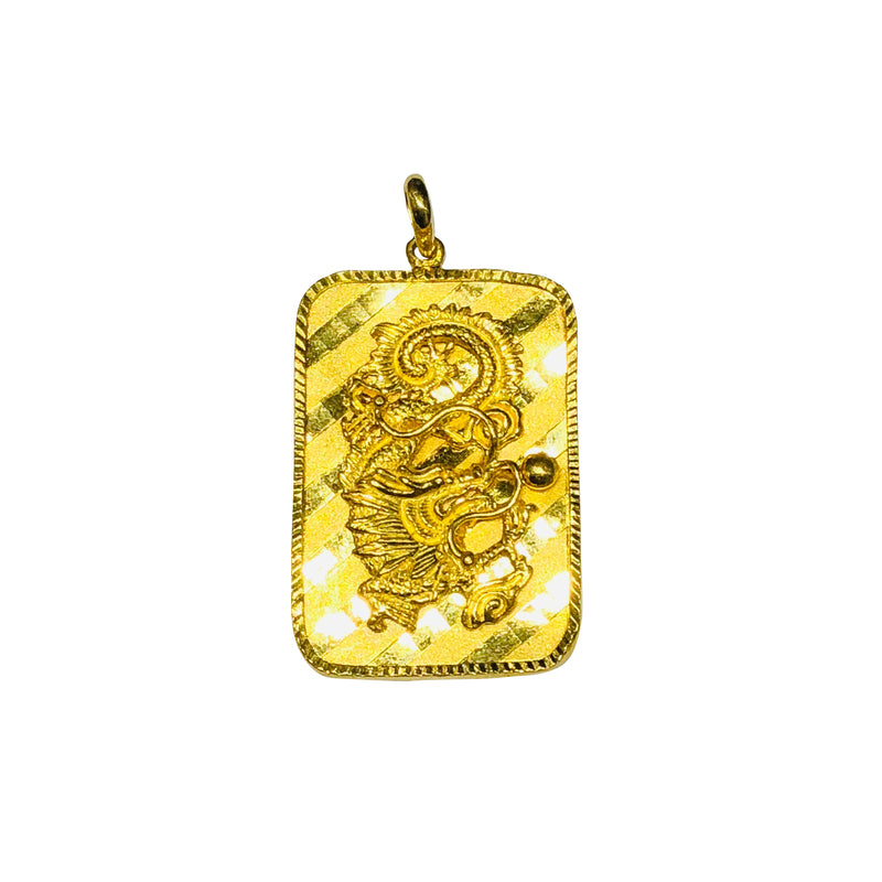 Zodiac Dragon Pendant (24K)