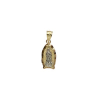 Tricolor Enshrined Virgin Mary/Guadalupe Pendant (14K)