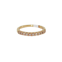 Round Diamond Cut Wedding Ring (Gold)