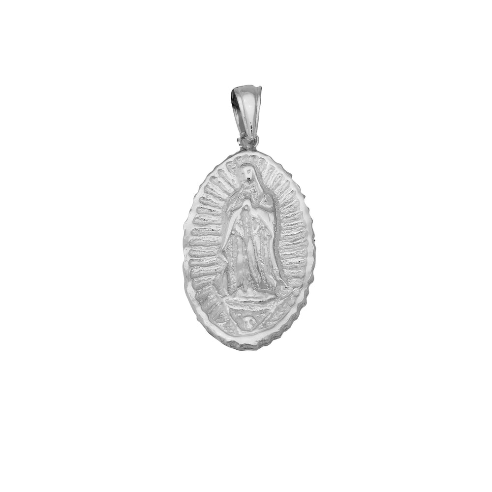 Virgin Mary Pendant (Silver)
