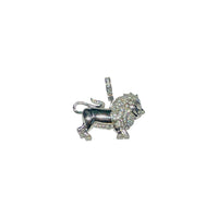Lion CZ Pendant (Silver)