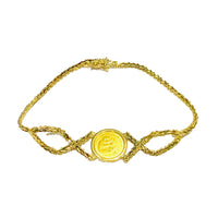 Five Yuan Coin Bracelet (14K)