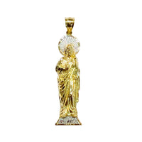 Two-Tone Saint Jude Pendant (14K)
