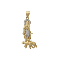 Icy Saint Lazarus Pendant (14K)