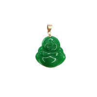 Jade Buddha Pendant (14K)