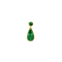 Diamond Jade  Pendant (18K)