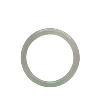 [8.8 mm] Light Green Jade Bangle Bracelet