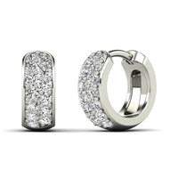 Diamond Hoop Earring (14K)