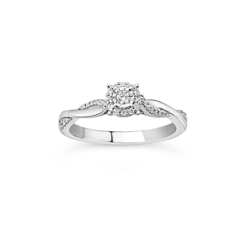 Diamond Engagement Ring (14K)