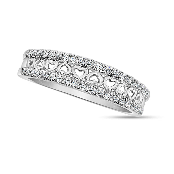 Heart Fancy Diamond Ring (14k)