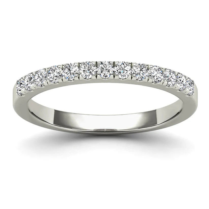 Diamond Half Eternity Ring (14K)