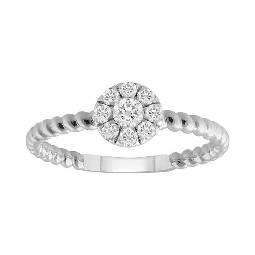 Diamond Engagement Ring (14K)
