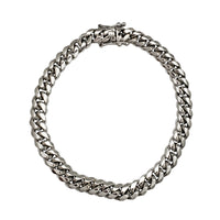 [Box Lock] Miami Cuban Bracelet (14K)