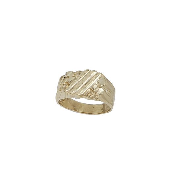 Nugget Fissure Ring (14K)