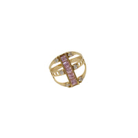 Fancy Three-Row Lady Ring (14K)