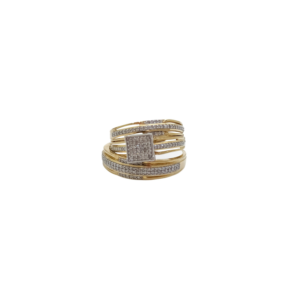 Three-Piece Set Engagement Ring (10K)