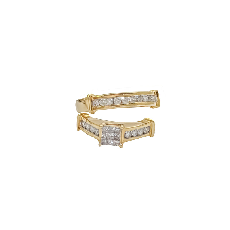 Two-Piece Set Engagement Ring Yellow Gold (14K)