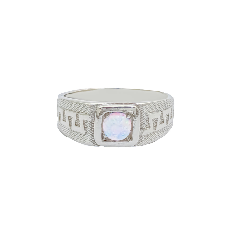 Fancy Opal Ring (Silver)