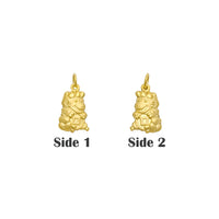 Chinese Sheep (羊) Zodiac Sign Puffy Pendant (24K)