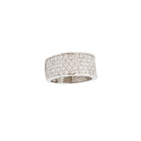 Five-Row  Diamond Band Ring (14K)