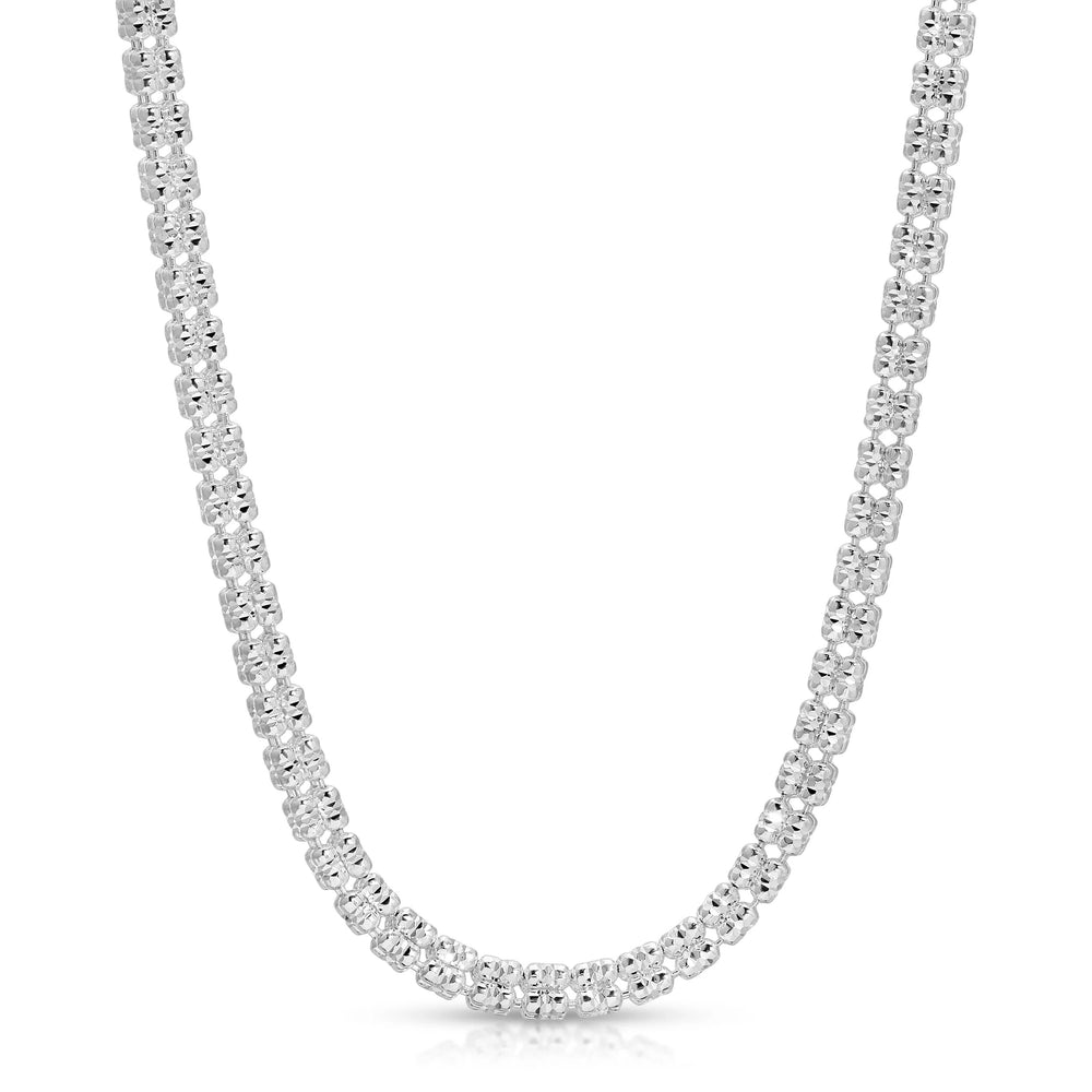 Round Ice Chain （Silver）