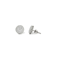 Zagaye Cluster Diamond Pave Stud Earring (14K)