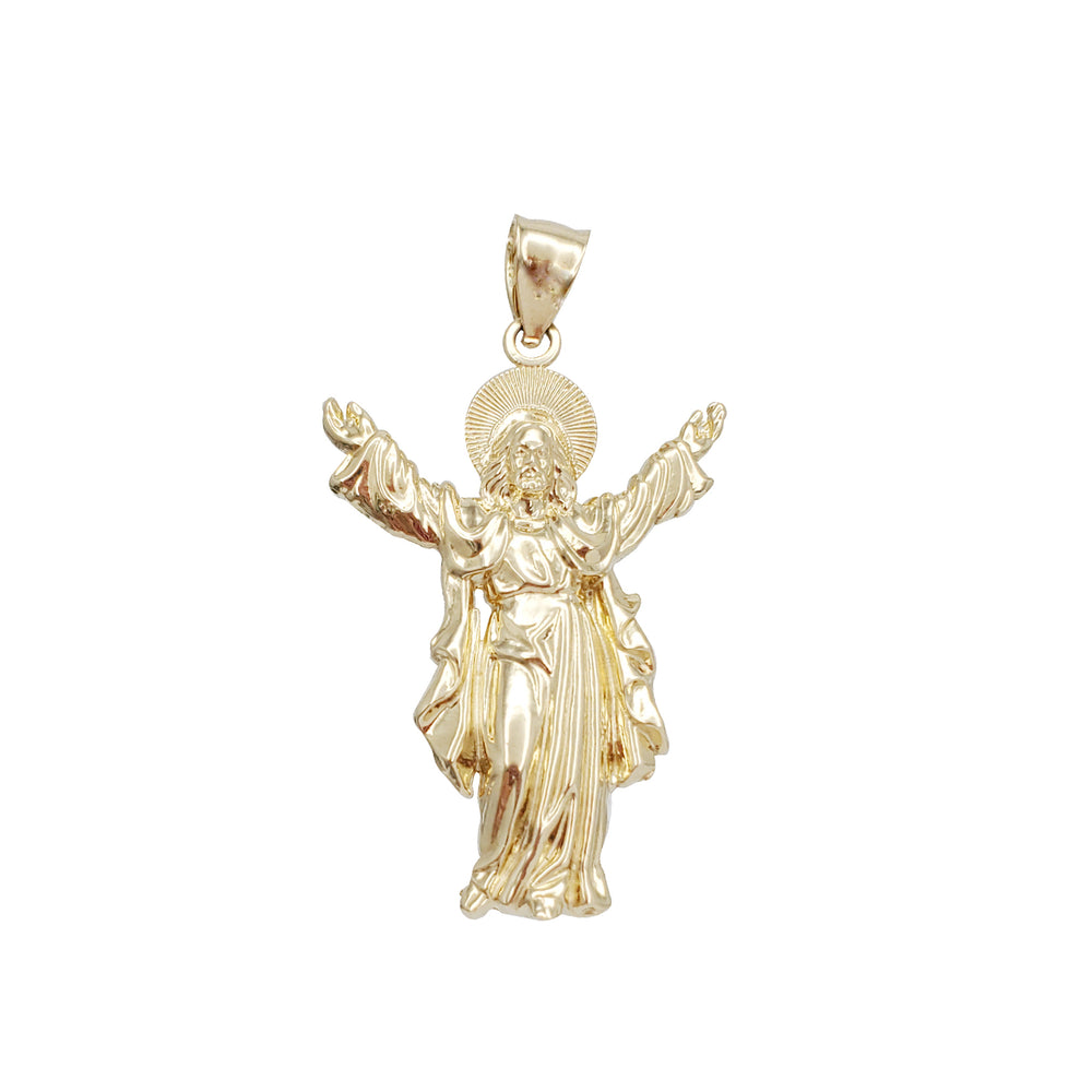 Jesus the Messiah Pendant (14K)