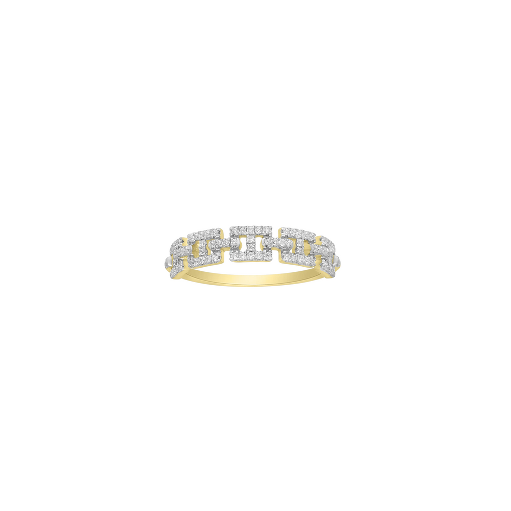 Diamond Belt Ring （14K）