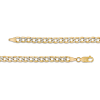 Diamond Cut Cuban Chain (14K)