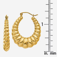 Croissant Hoop Earring (10K)