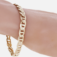 Flat Mariner Bracelet (14K).