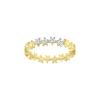 Diamond Star Ring (14K)