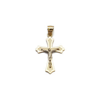 Tiny Crucifix Pendant (14K)