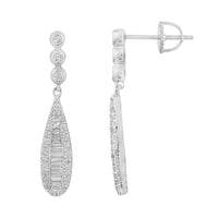 Fancy Diamond Earrings (14K)