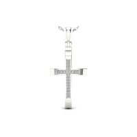 Diamond Cross Pendant (14K)