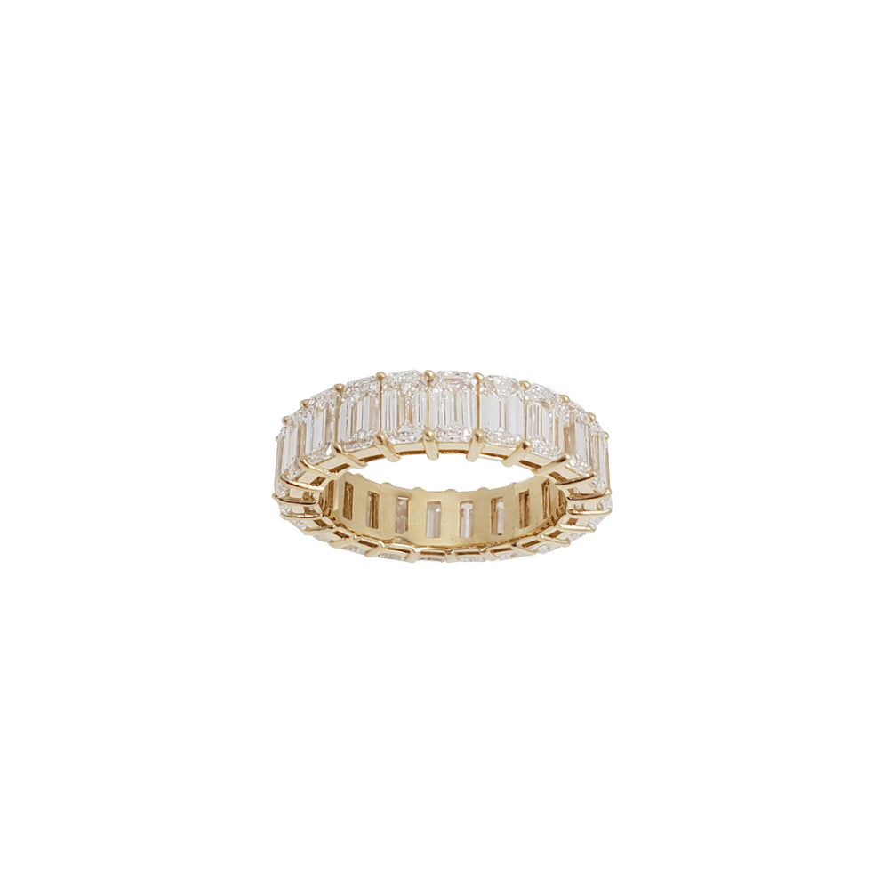 Baguette Eternity Lab Diamond Wedding Ring (14K)